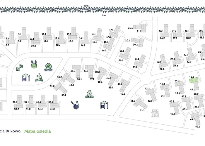 Na Kaszubach 45-2 - Ostoja Bukowo Semesterbostad
